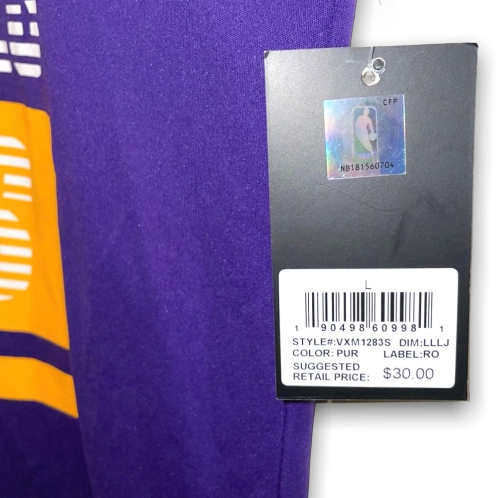 NWT Los Angeles Lakers NBA Lebron James #23 Basketball Jersey - Picture 4 of 4
